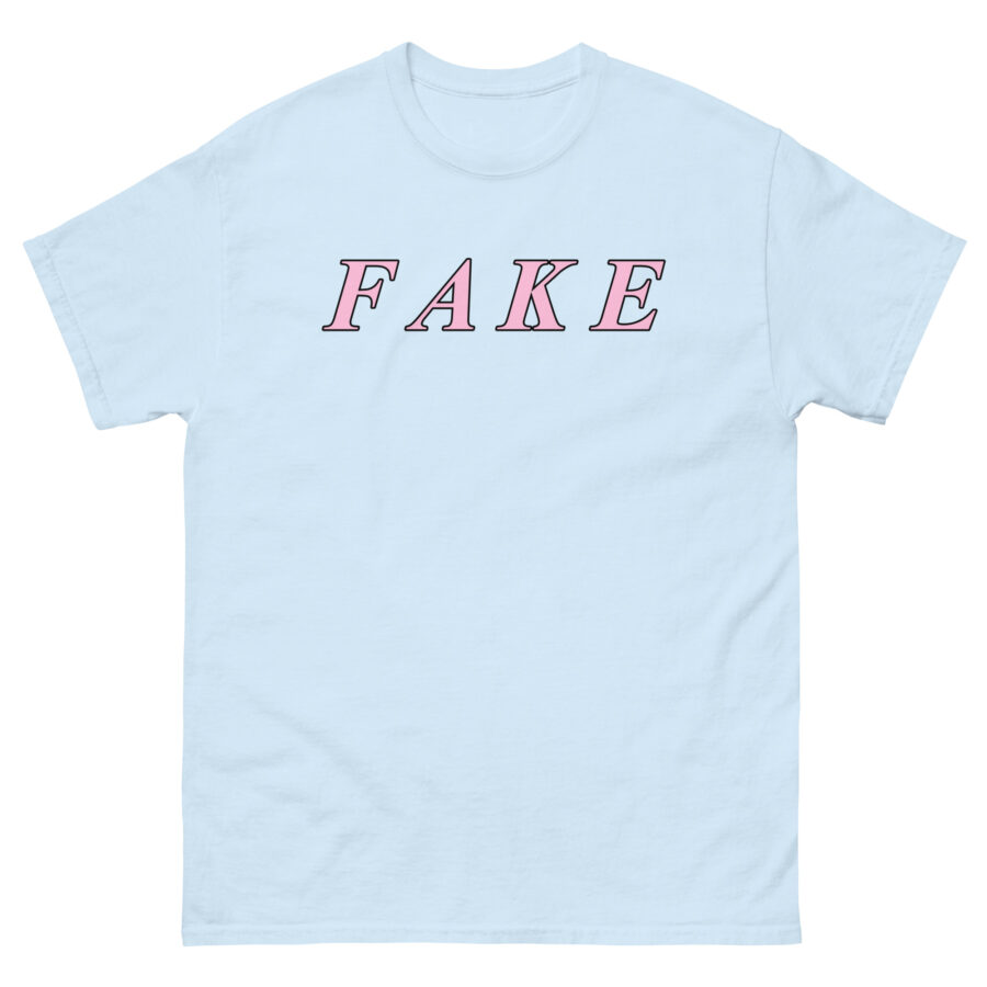 Fake Unisex classic tee - Image 7