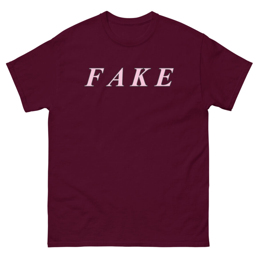 Fake Unisex classic tee - Image 2
