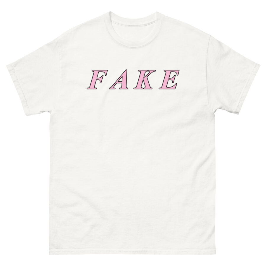Fake Unisex classic tee - Image 11