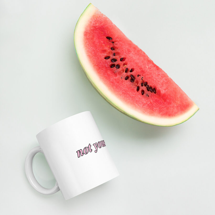 White glossy mug - Image 6